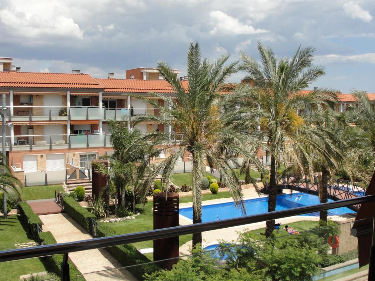 Acogedor Apartamento Con Piscina En Vilafortuny, Cambrils Eksteriør bilde